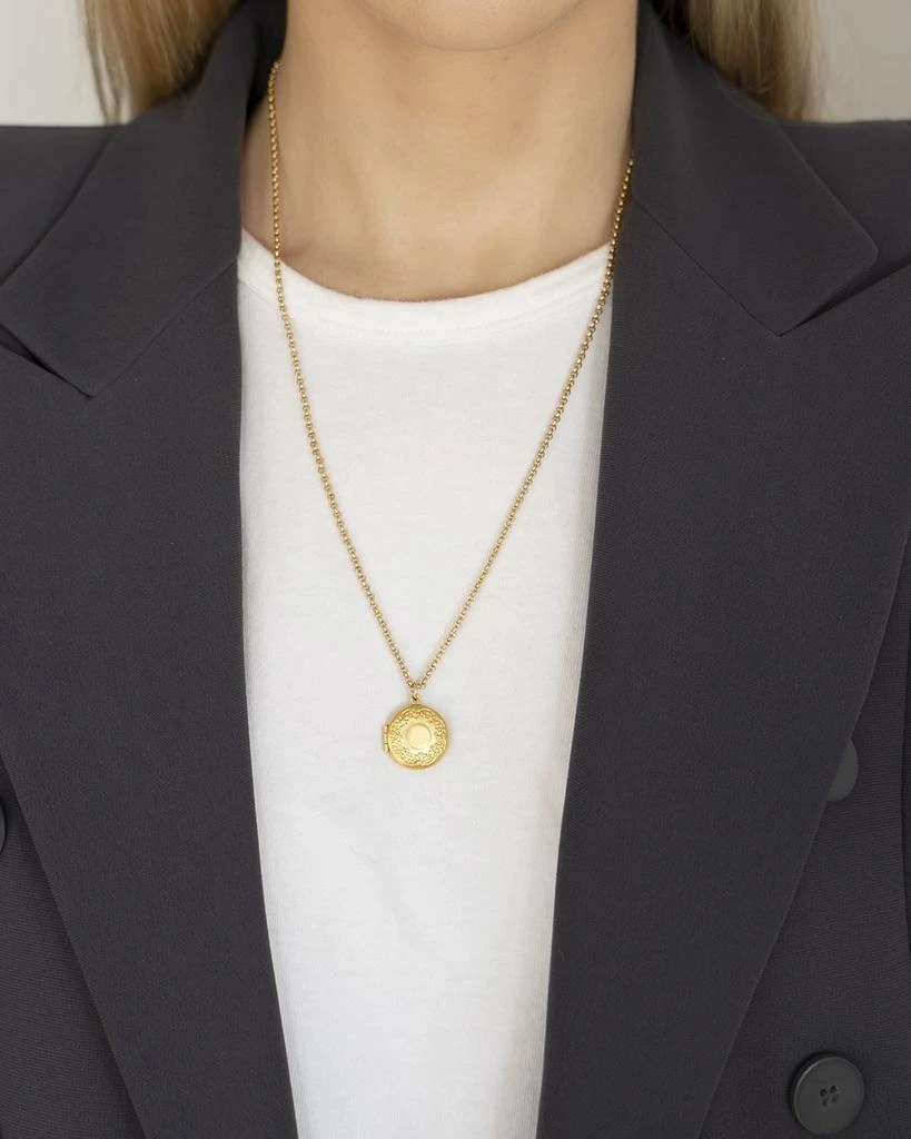 BEN-AMUN Round Locket Necklace 2