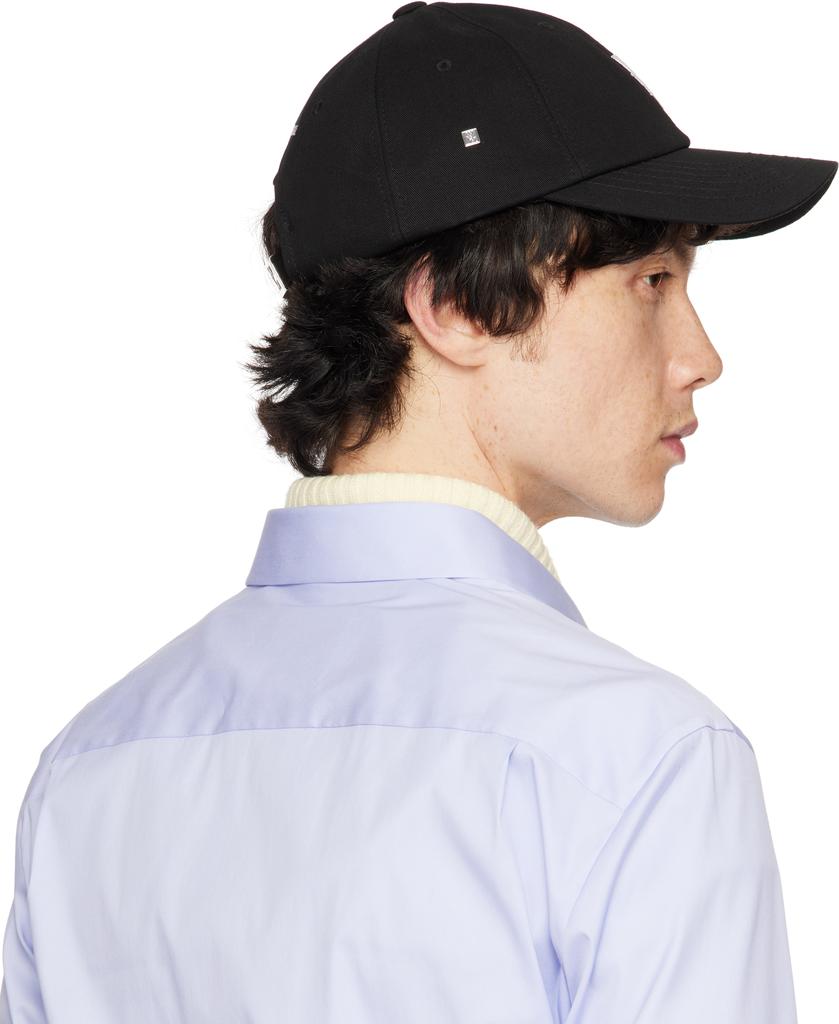 ハット Wooyoungmi Logo Ball Cap Black - 24SS Wooyoungmi Black Logo Ball Cap Wooyoungmi