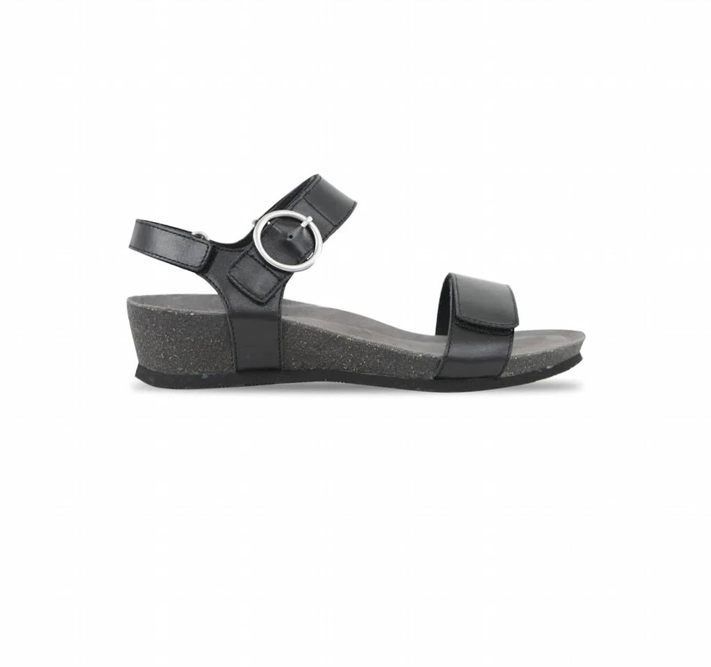 Munro Women's Sintra Sandal In Black Calf Leather 1