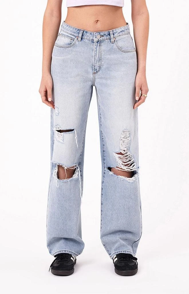 ABRAND 95 Luca Rip Low Rise Baggy Jeans 1