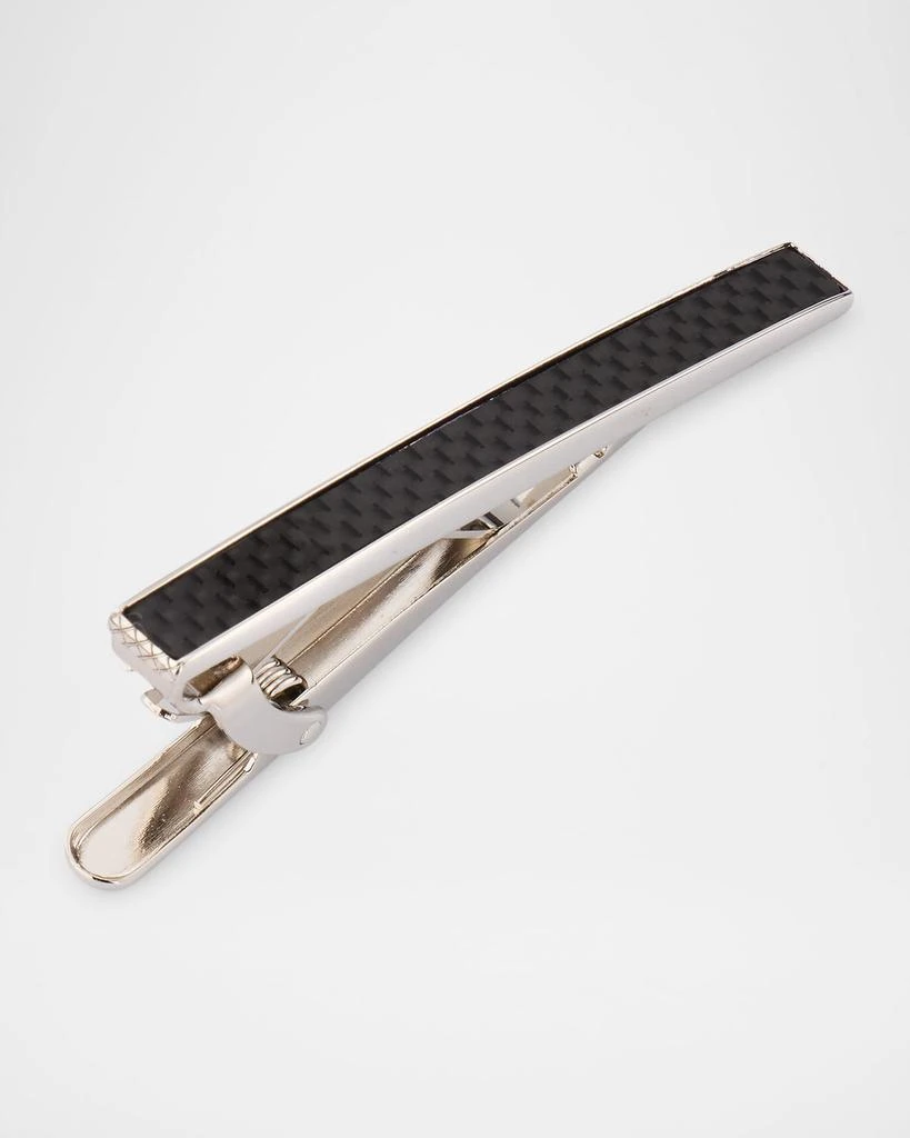 Tateossian Men
s Carbon Fiber Tie Clip