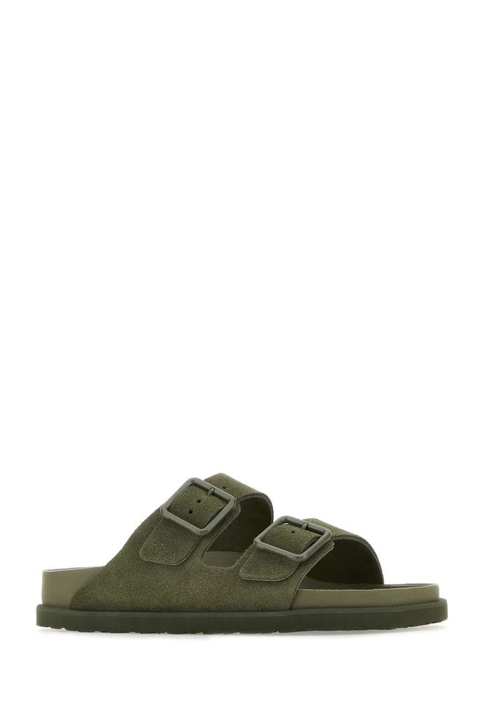Birkenstock Army green suede Arizona Avantgarde slippers 1
