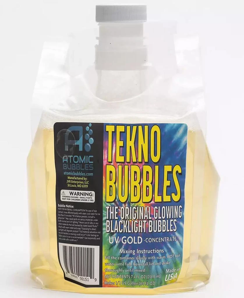Atomic Bubbles - Tekno Bubbles 64 oz Gold Smart Pouch Refill 1