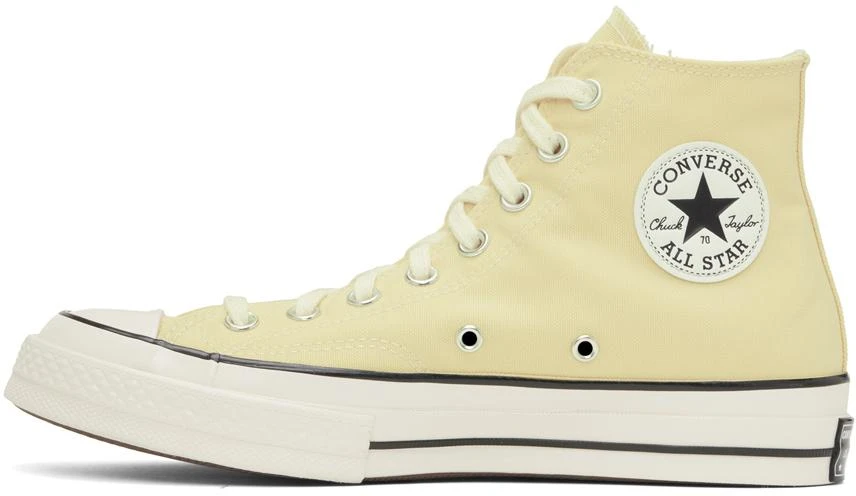 Converse Yellow Chuck 70 Hi Sneakers 3