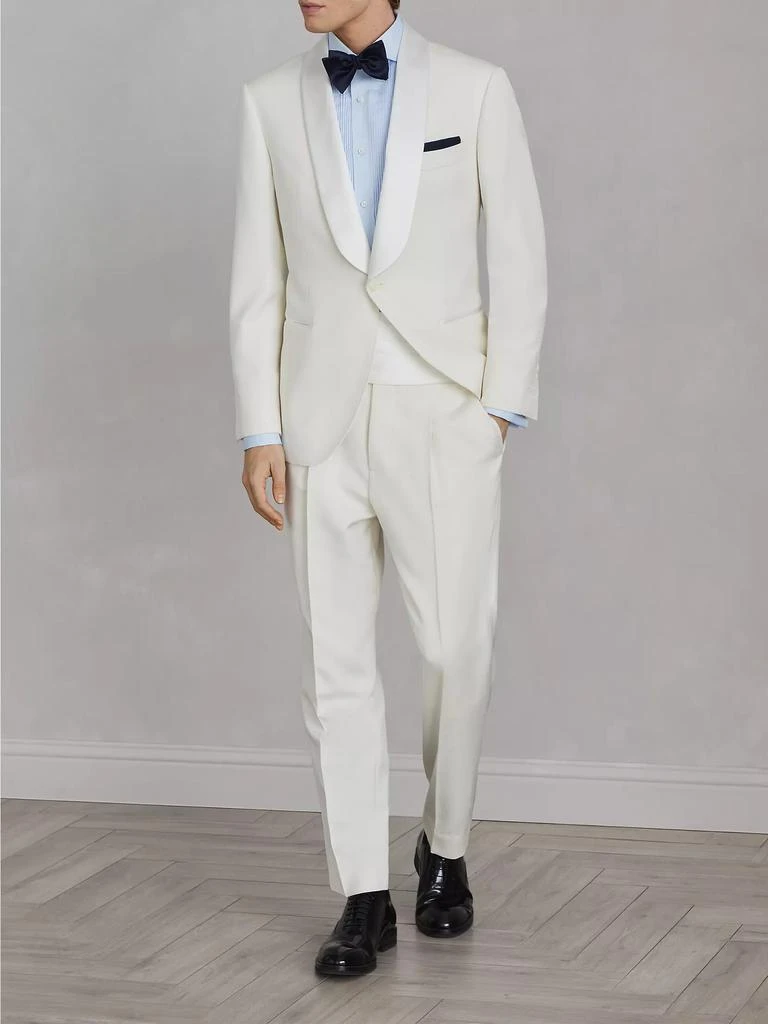 Brunello Cucinelli Tuxedo with Shawl Lapel Jacket and Trousers with Pleats 6