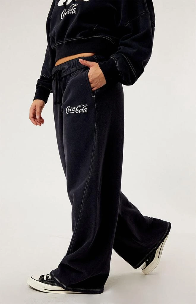 Coca-Cola By PacSun Seam Wide Leg Sweatpants 3