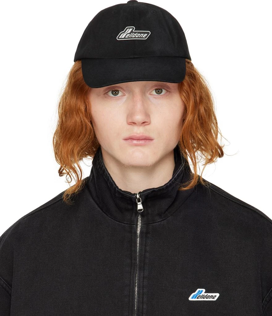 We11done Black Wappen Cap 1