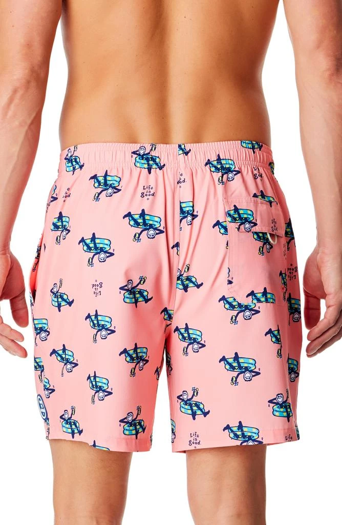 LIFE IS GOOD Jake Pool Print Boardshorts 2