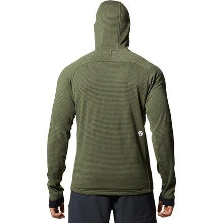 Mountain Hardwear Polartec Power Grid Full-Zip Hoodie - Men's 2