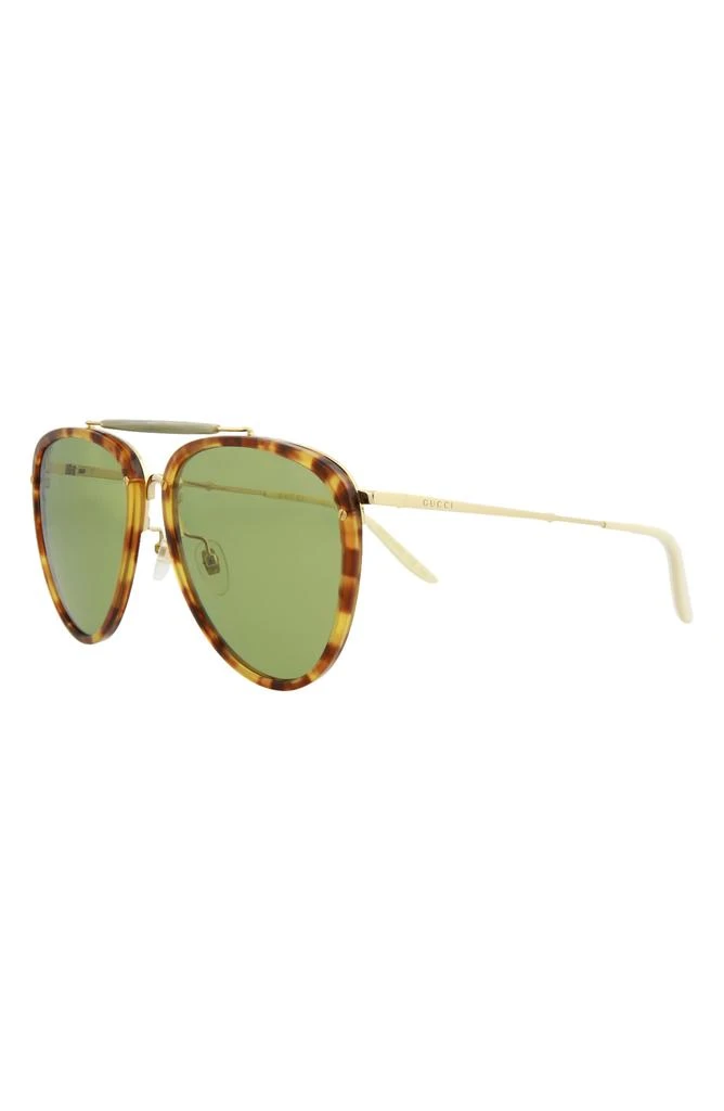 Gucci 58mm Aviator Sunglasses 2