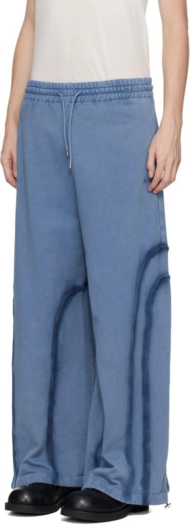 AVAVAV Blue Relaxed Drawstring Lounge Pants 4