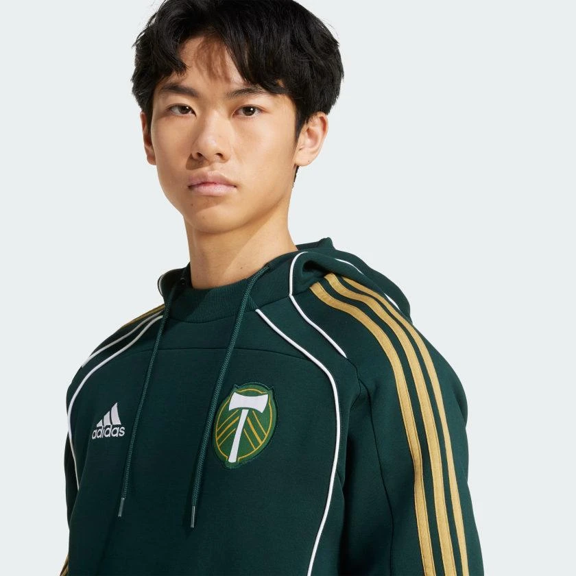 Adidas Men's  Portland Timbers UBP Travel Hoodie 4