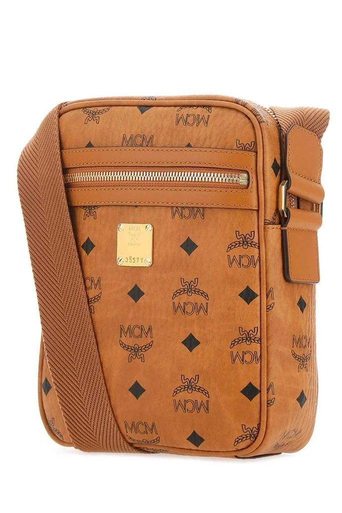 MCM MCM Logo Plaque Monogram Print Crossbody Bag 3