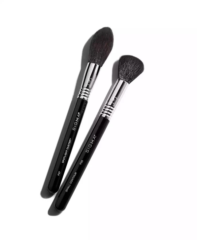 Sigma Beauty Sculpt + Glow Makeup Brush Duo 2
