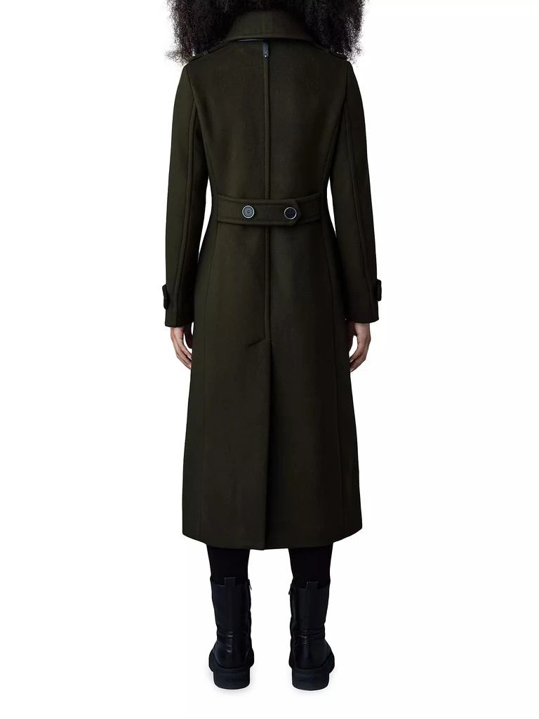 Mackage Elodie-Z Wool Peacoat 5