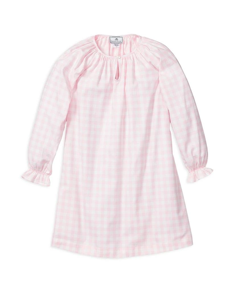 Petite Plume Girls
 Pink Gingham Delphine Nightgown - Baby, Little Kid, Big Kid 1