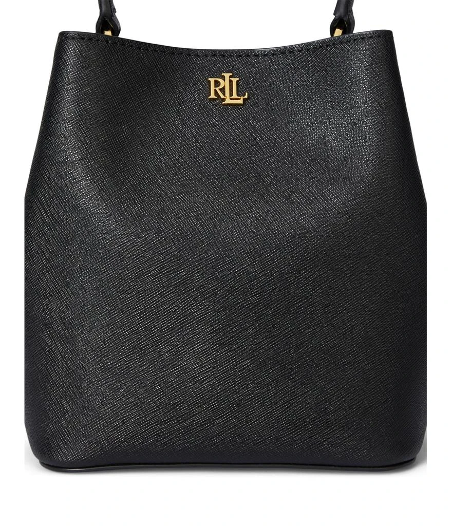Ralph Lauren Crosshatch Small Reese Bucket Bag 4