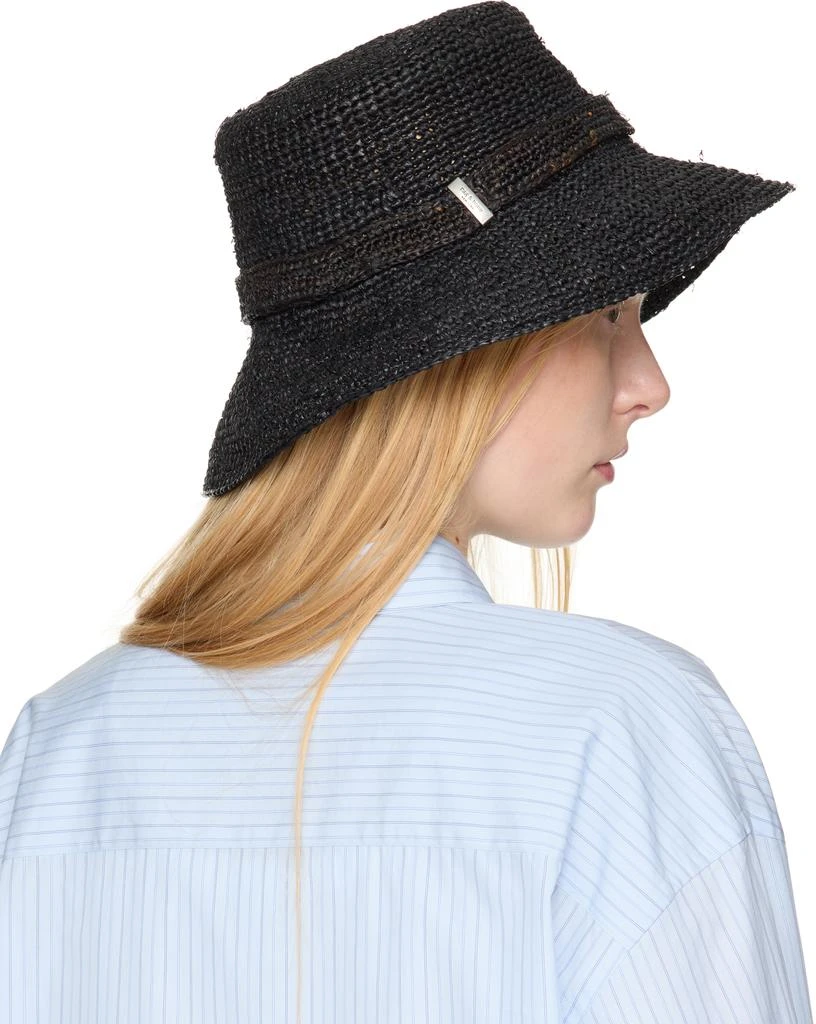 Shop Black Lela Rollable Bucket Hat on Sale at BeyondStyle  display picture 2