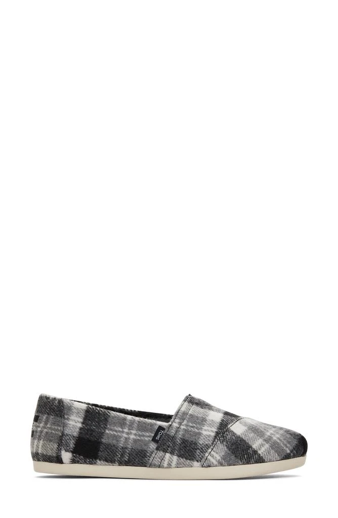 TOMS Alpargata Plaid Faux Fur Lined Slip-On 3