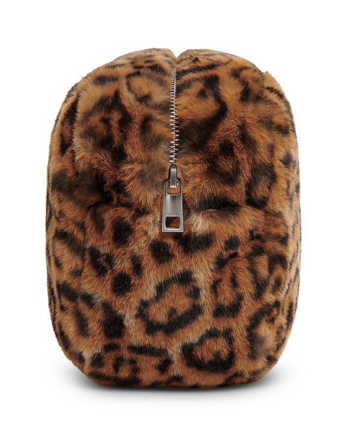 Apparis Noor Leopard Faux Fur Jumbo Pouch