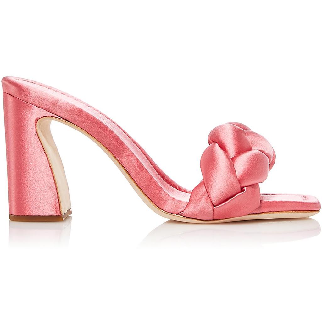 Loeffler Randall Freya Womens Satin Braided Slide Sandals