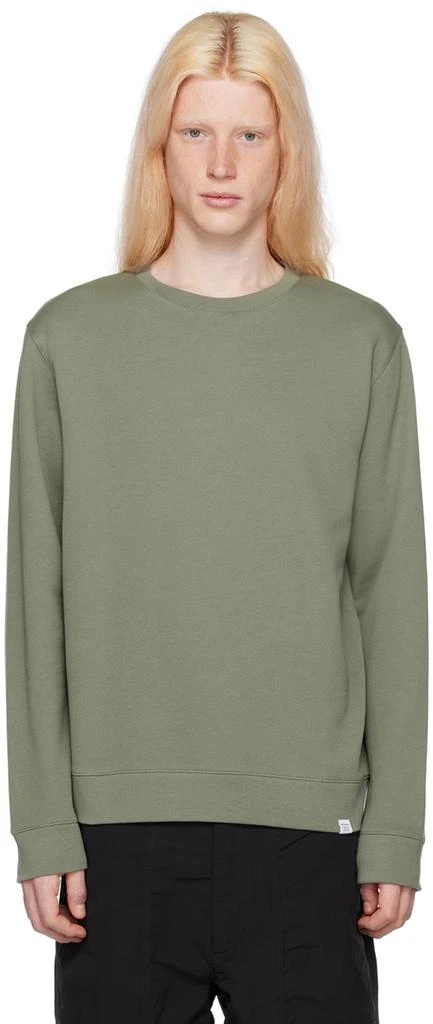 Norse Projects Green Vagn Sweatshirt 1