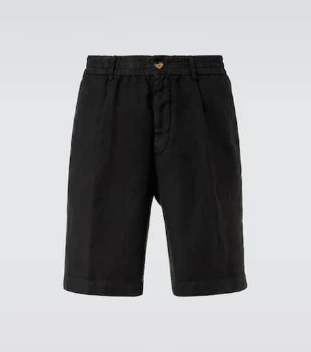 Brunello Cucinelli Linen Bermuda shorts 1