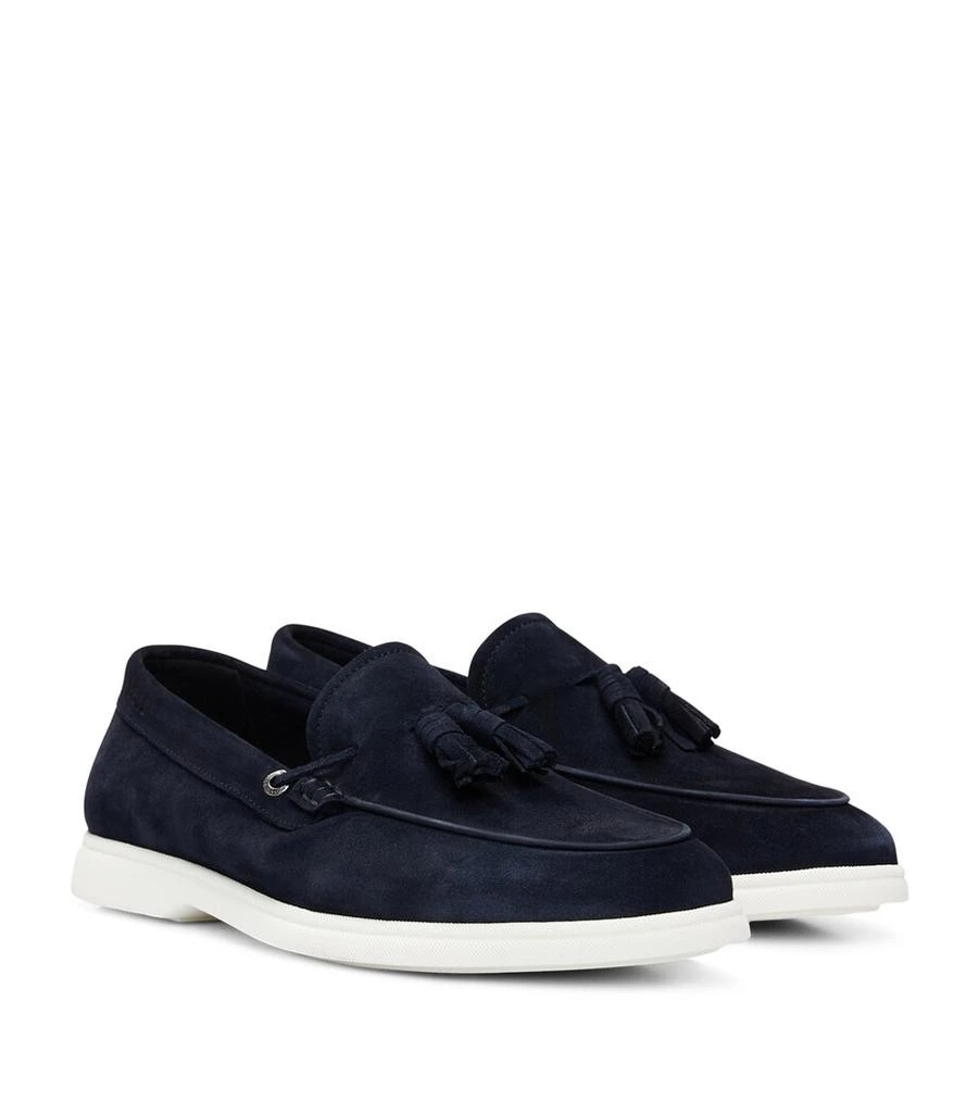 Hugo Boss Suede Tassel Loafers 2