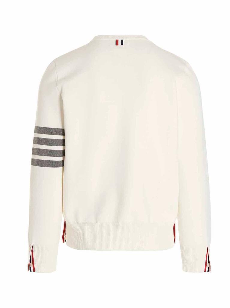 Thom Browne Thom Browne 4-Bar Crewneck Knit Jumper