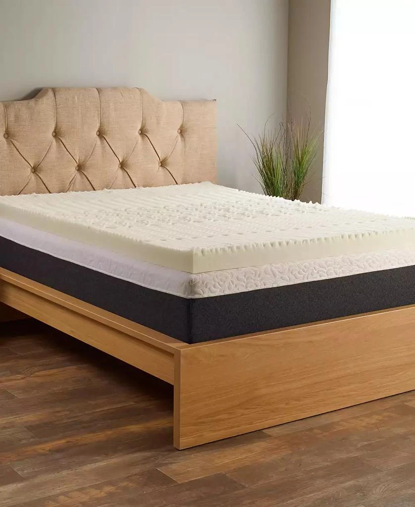 Isotonic 5 Zone 3" Memory Foam Mattress Topper 2