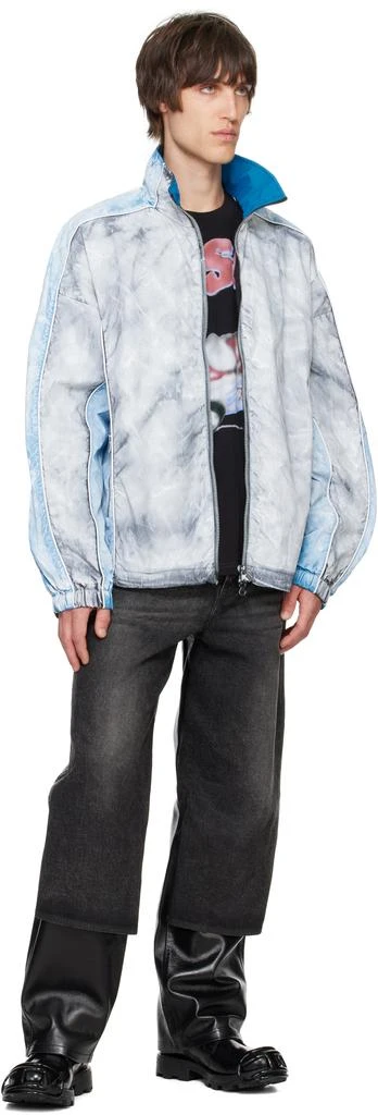 Diesel Blue & Gray J-Creed Jacket 4