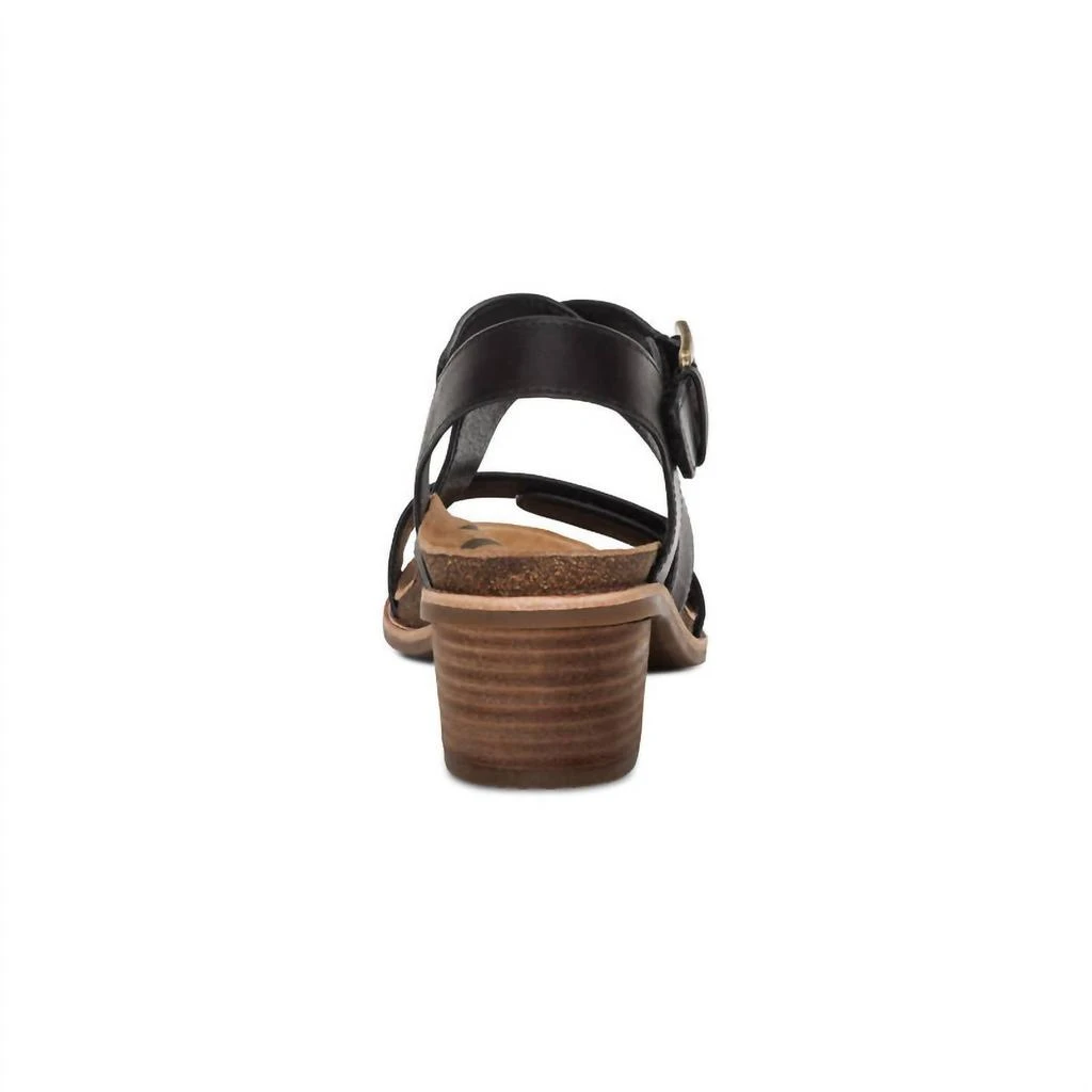 Aetrex Aetrex - Women's Kristin Adjustable Cross Strap Low Heel Sandals 4