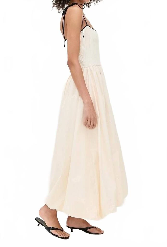 Jules Maxi Dress In Beige
