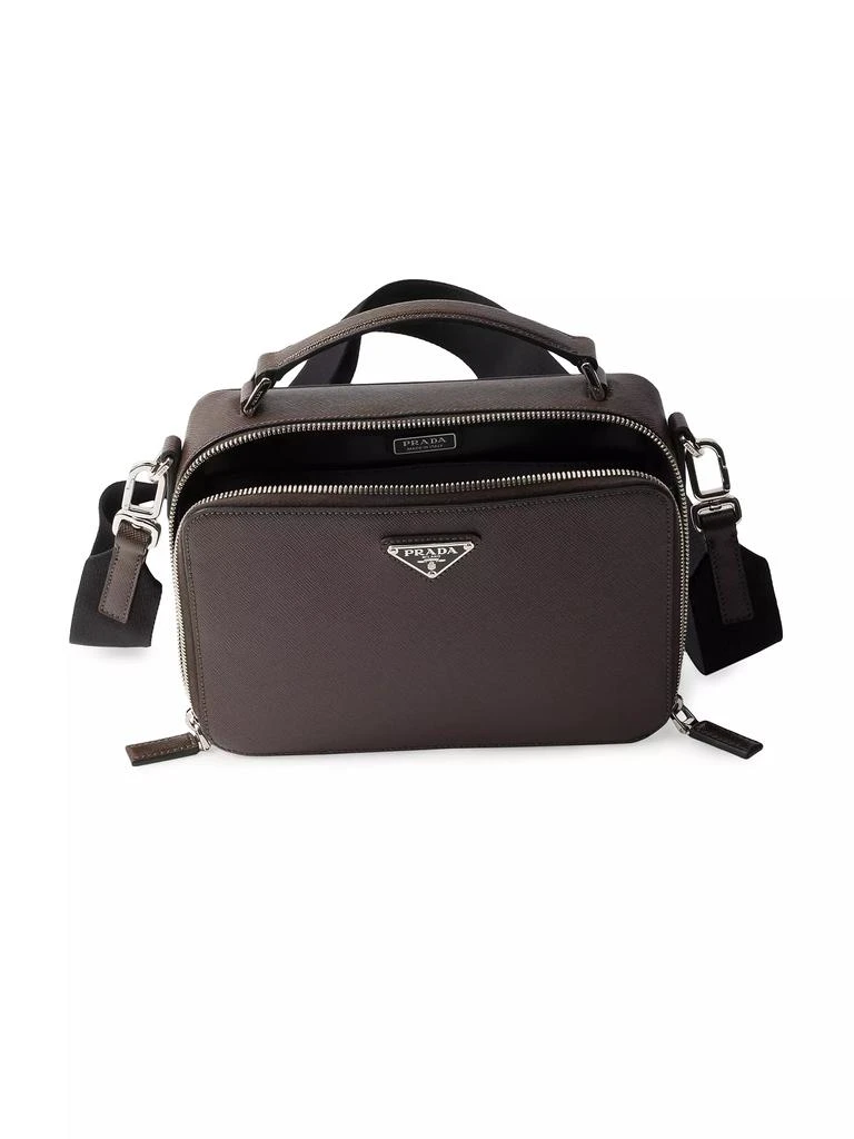 Prada Medium Brique Saffiano Leather Bag 4