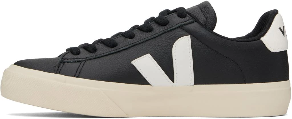 Veja Black & White Campo Leather Sneakers 3