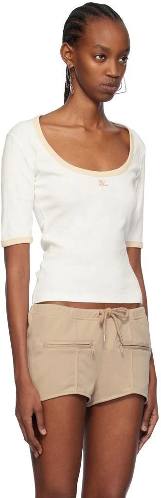 Courrèges White Holistic T-Shirt 2