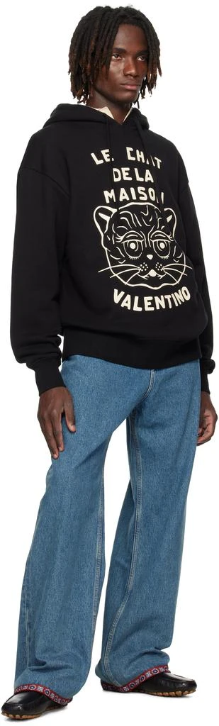 Valentino Black 
Le Chat De La Maison
 Hoodie 4