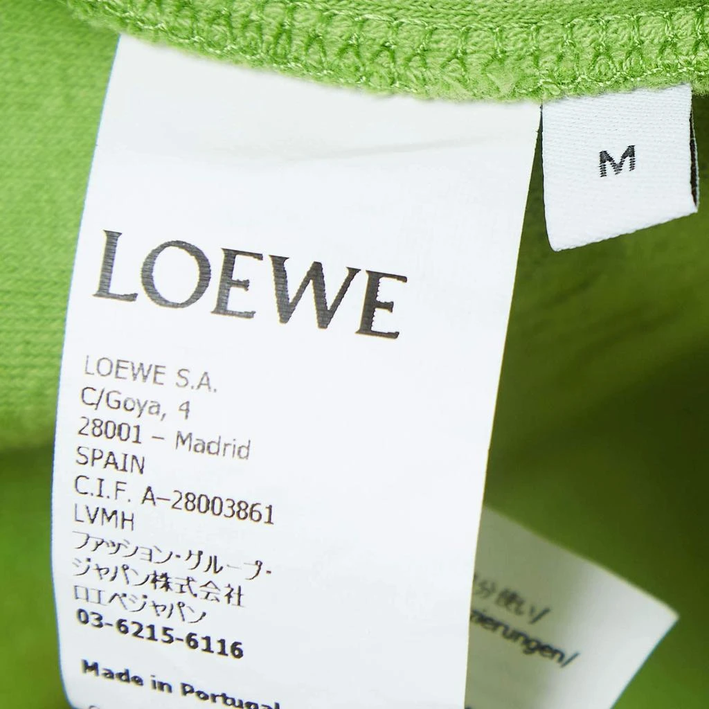 Loewe Loewe X Paula Ibiza Green Anagram Terry Cotton Shirt & Shorts Set M 6