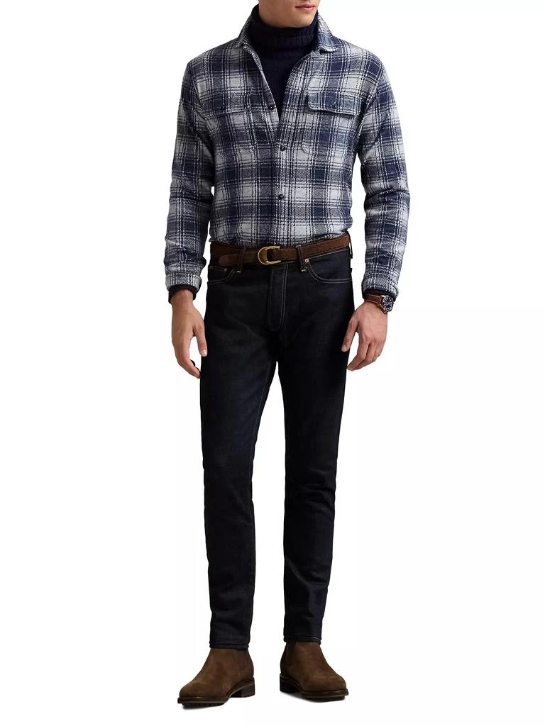 Ralph Lauren Knit Plain Flannel Shirt 2