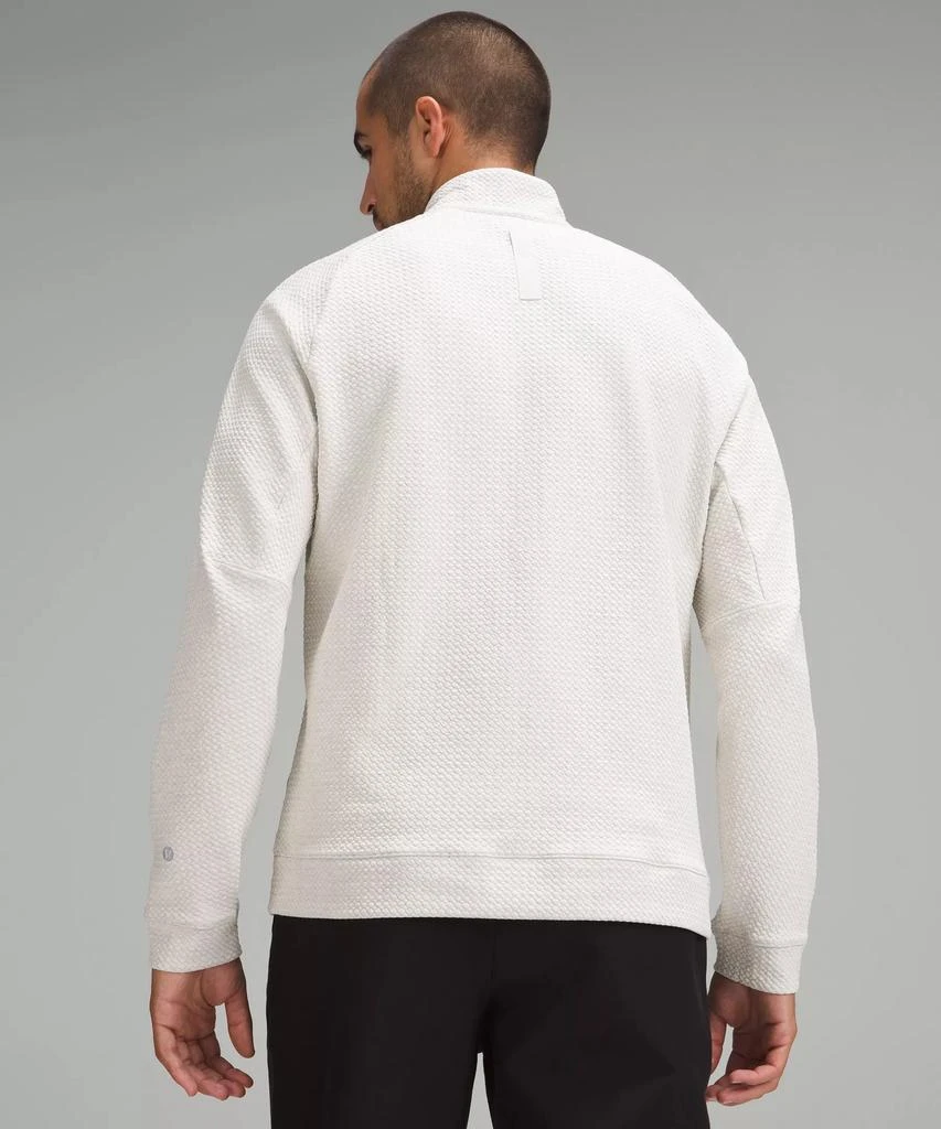 Lululemon Textured Double-Knit Cotton Half Zip 26