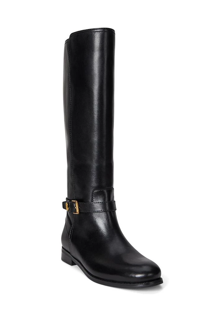 Ralph Lauren Brooke II Burnished Leather Tall Boots