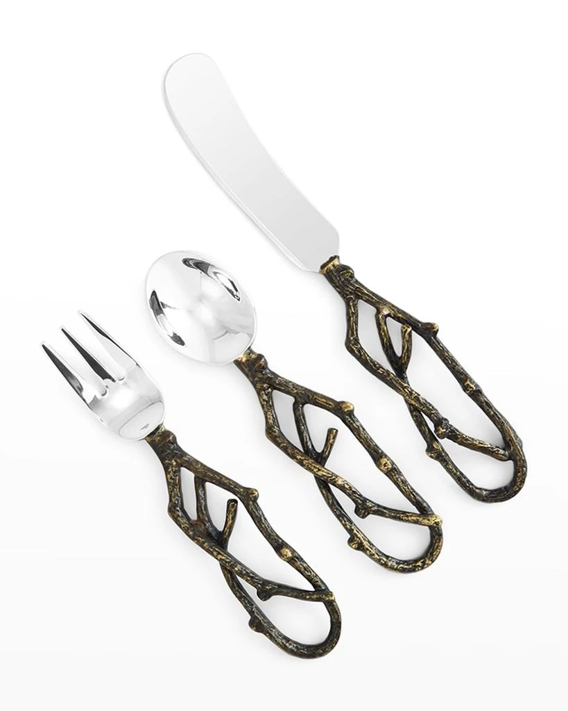 Michael Aram Twig Hor D'Oeuvres 3-Piece Set 3
