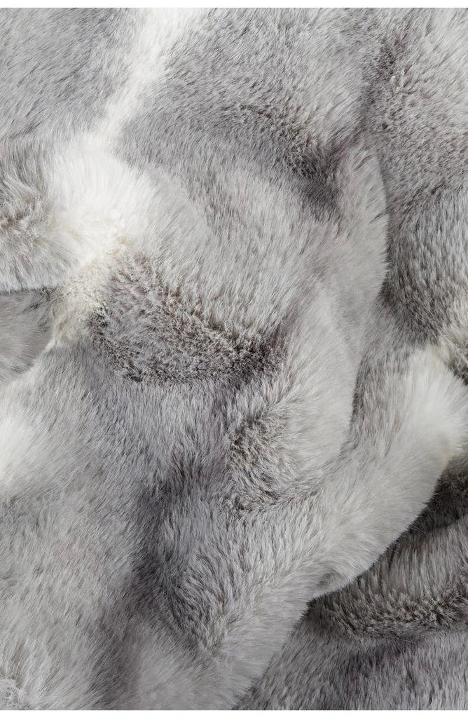 LUXE Dayton Multi Faux Fur Throw - 50" x 60" 2