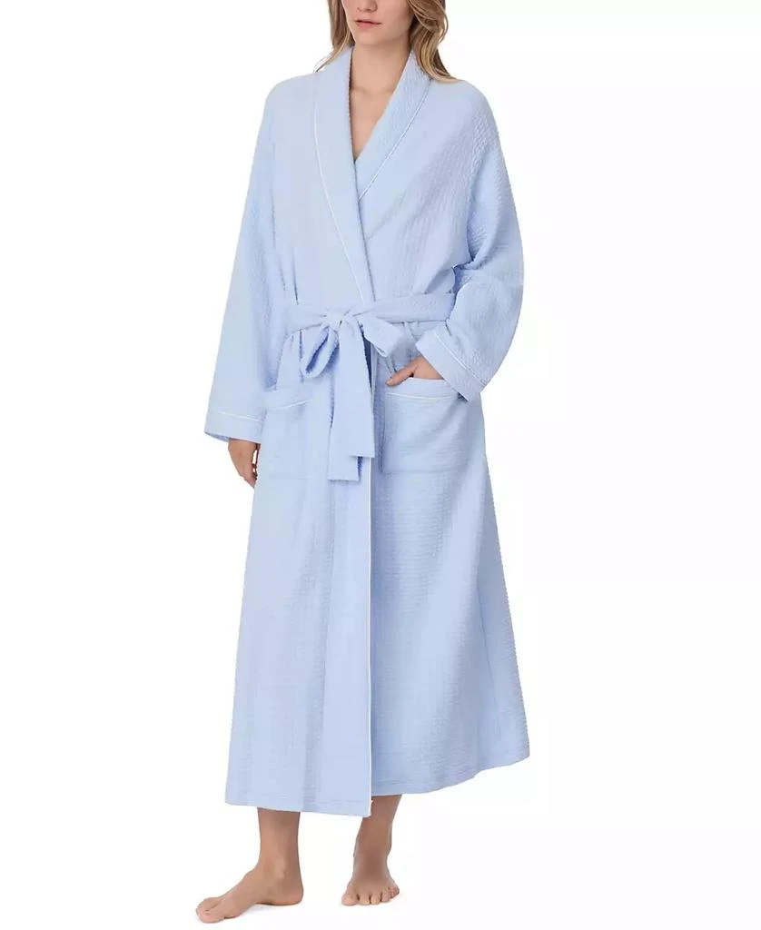 Eileen West Women's Silky Waffle-Knit Ballet Robe 1