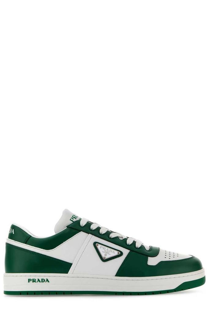 スニーカー Prada Sneaker Downtown In Pelle e)Prada Men Downtown Sneaker US11 UK10 Blue White Leather