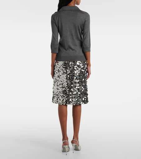 Dolce 
Gabbana Silk polo sweater 3