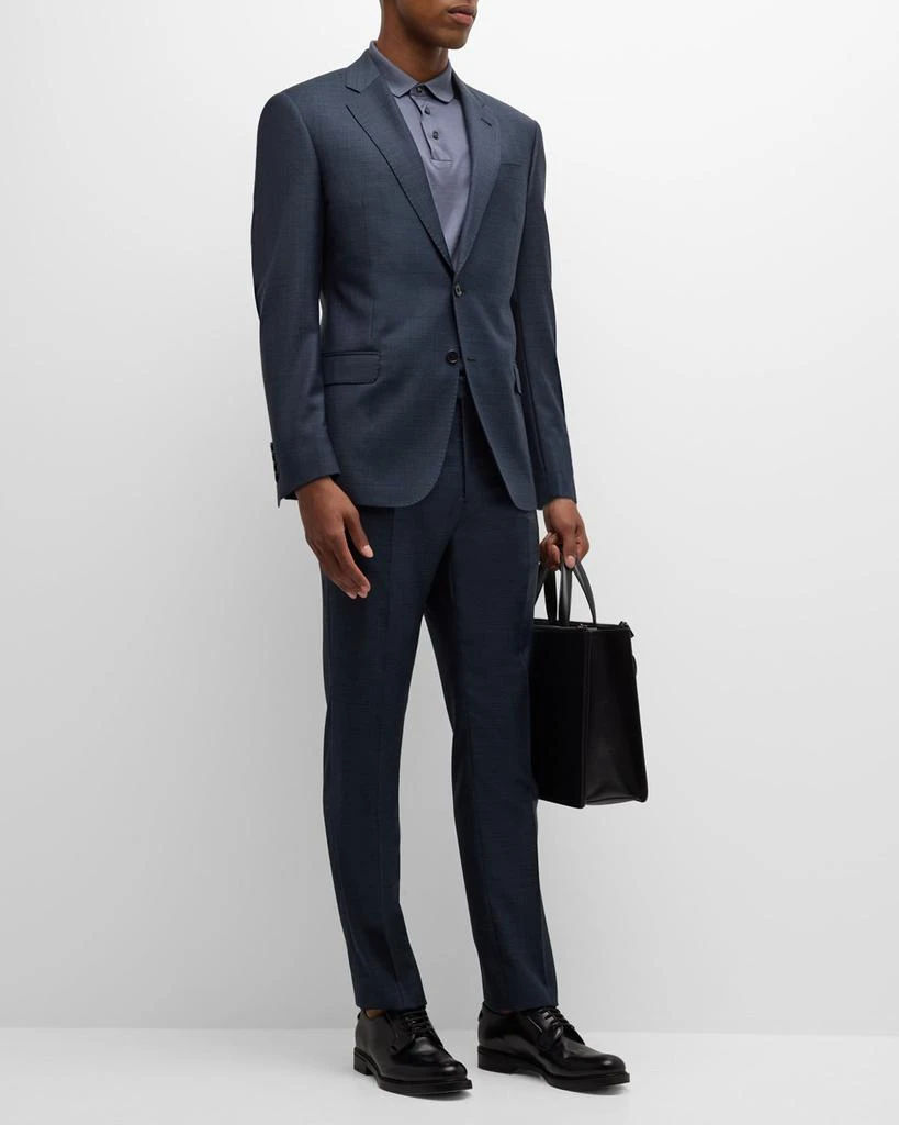 Emporio Armani Men's Melange Wool-Blend Suit 7