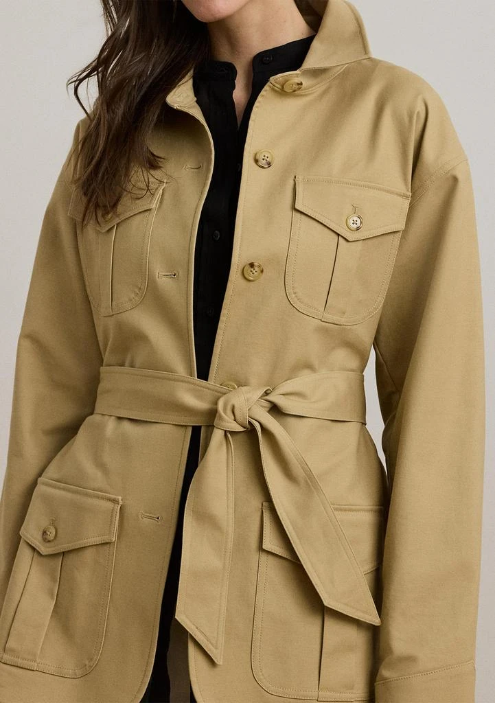 Ralph Lauren Women
s Double Faced Stretch Cotton Field Jacket 3