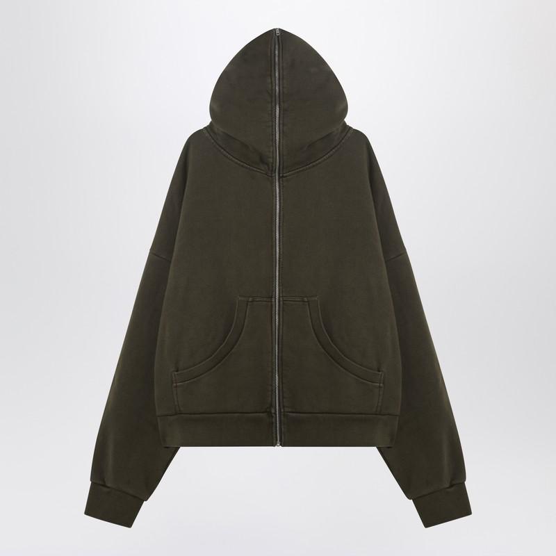 full zip washed black – entire studios