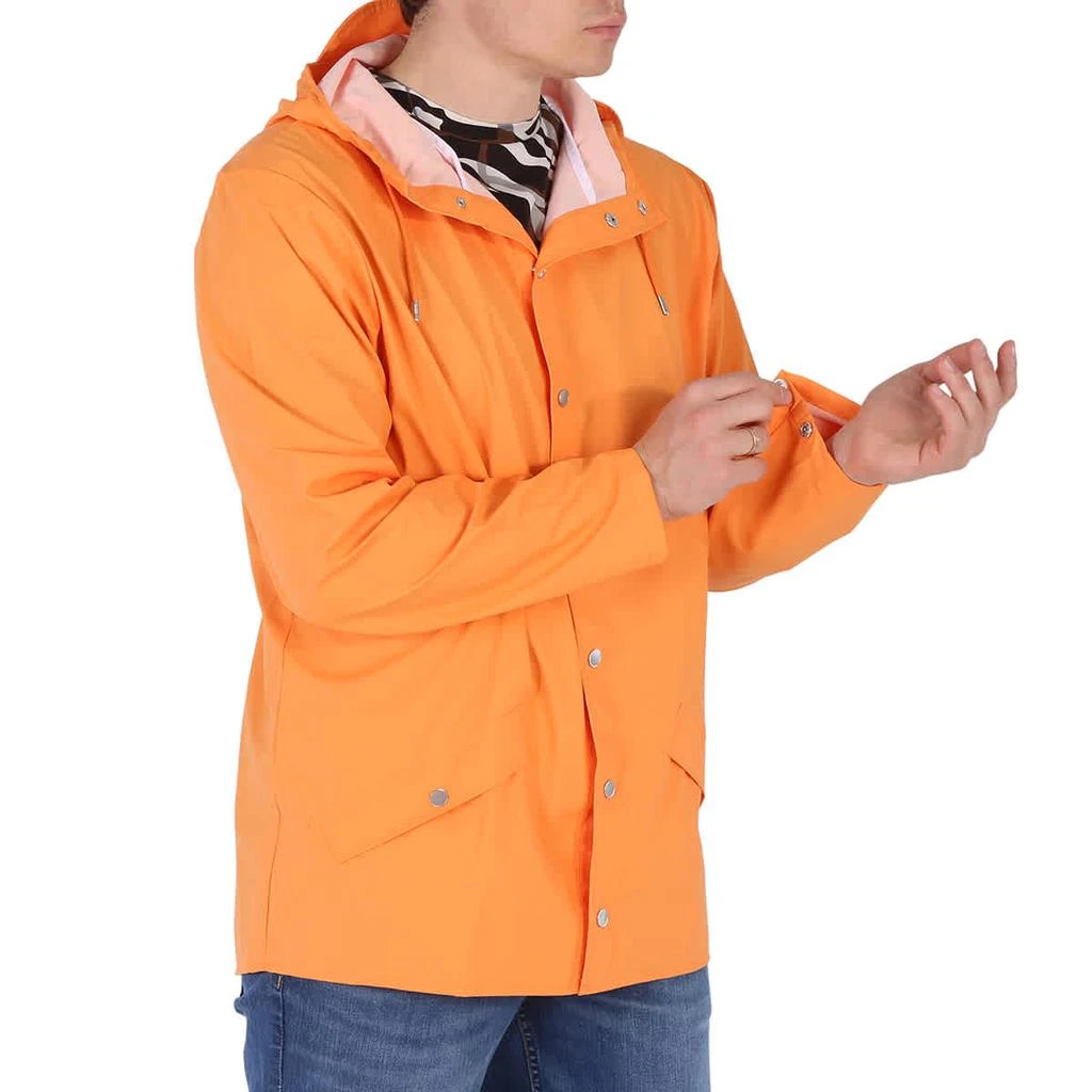 Rains Orange Waterproof Lightweight Jacket 1